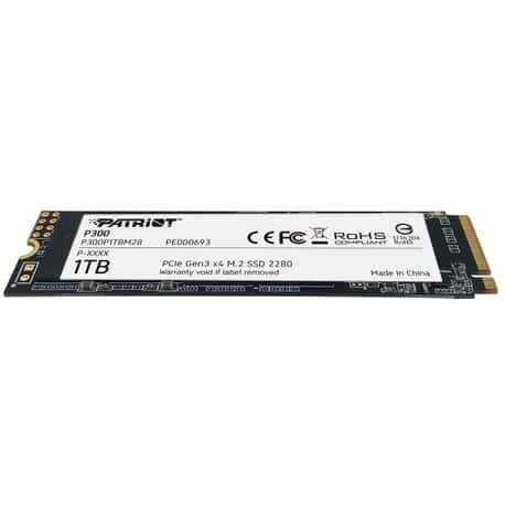 SSD PATRIOT (P300, M.2, 1000GB, PCIe 3.0, NVME)-6