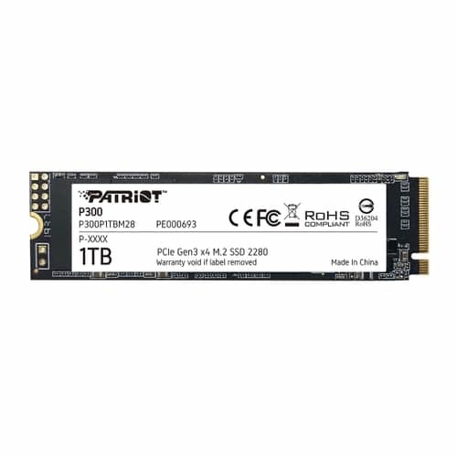 SSD PATRIOT (P300, M.2, 1000GB, PCIe 3.0, NVME)-11
