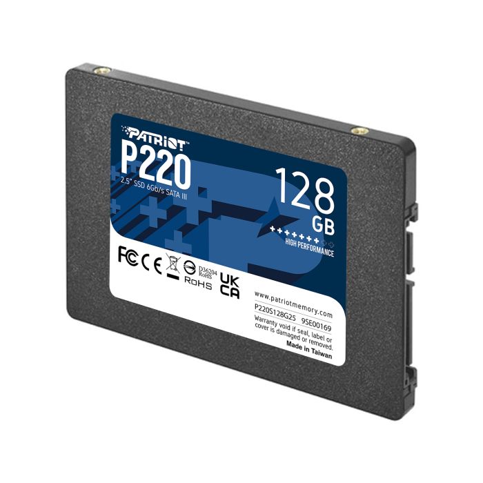 SSD PATRIOT (P220, 2.5", 128GB, SATA III)-3