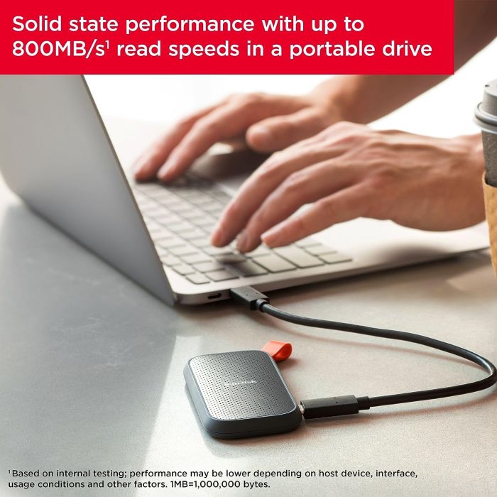Eksterni SSD SANDISK 1 TB USB Type-C 3.2 Gen 2 (3.1 Gen 2)-3