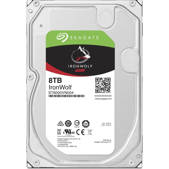 Unutarnji tvrdi disk SEAGATE Ironwolf ST8000VN004 (3.5", 8000 GB, Serial ATA III)-6