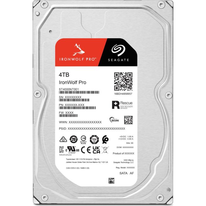 Seagate IronWolf Pro ST4000NT001 internal hard drive 3.5" 4 TB-12
