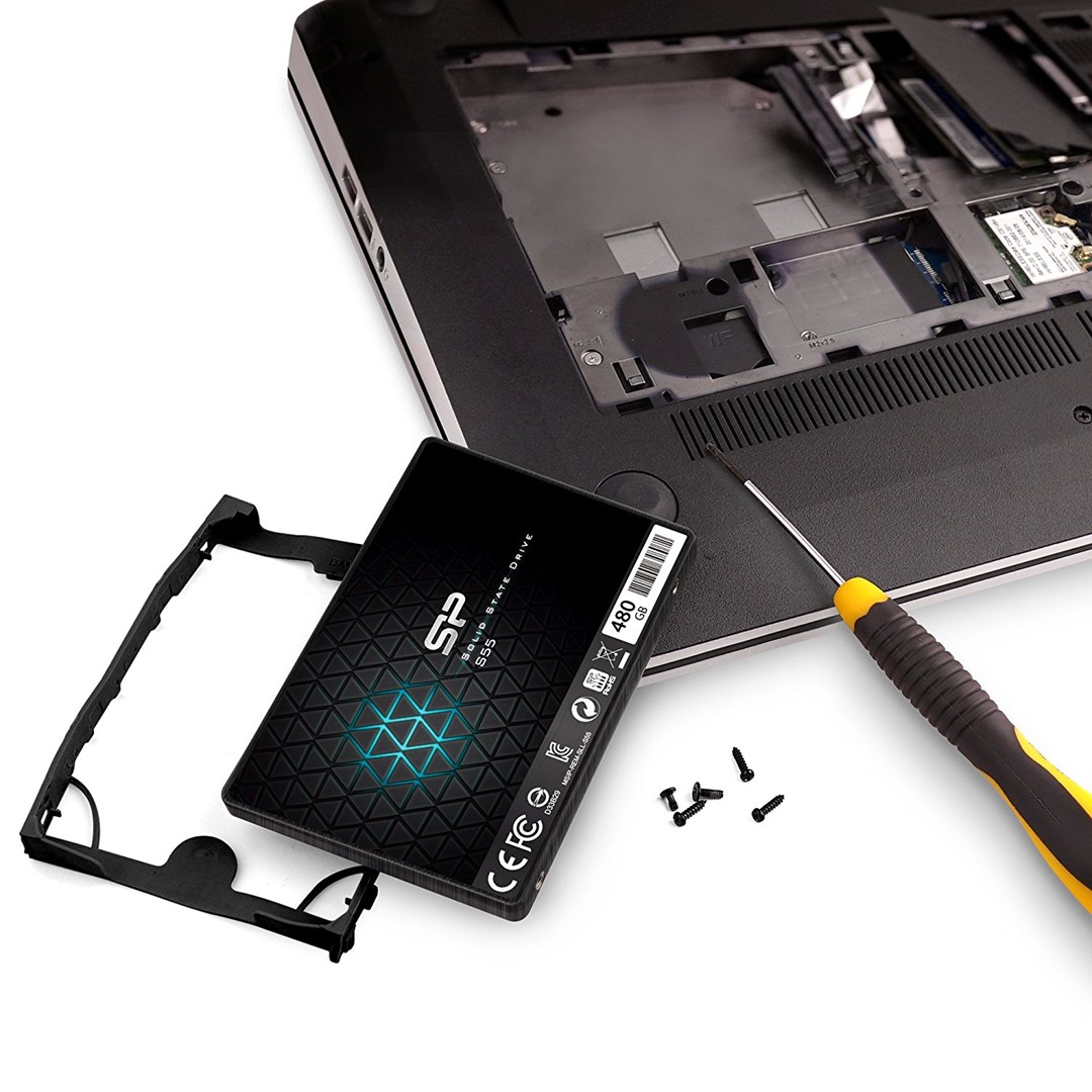 Memorija SILICON POWER Slim S55 TLC 2,5" 480 GB Serial ATA III-3