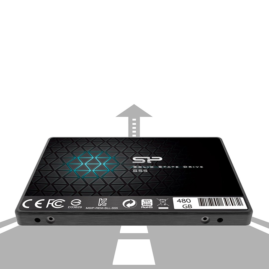 Memorija SILICON POWER Slim S55 TLC 2,5" 480 GB Serial ATA III-4