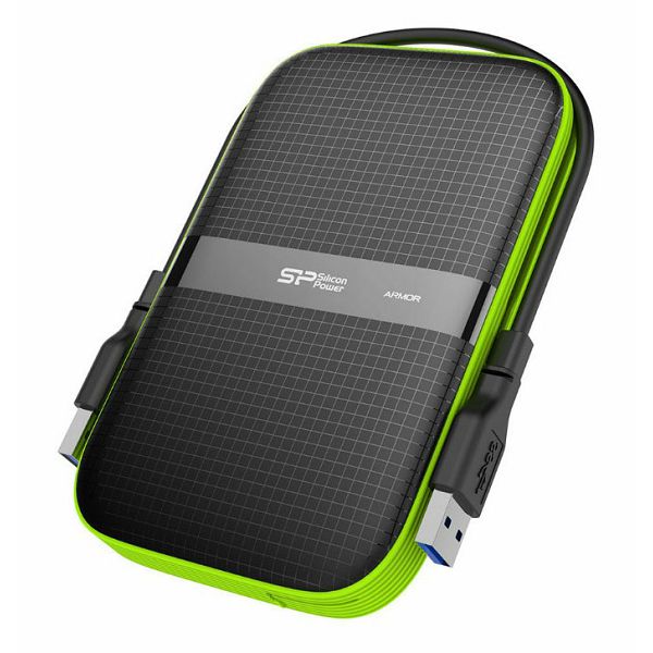 SP HDD USB 3.2 Gen1 ARMOR A60 2.5" 1TB BLACK/GREEN-0