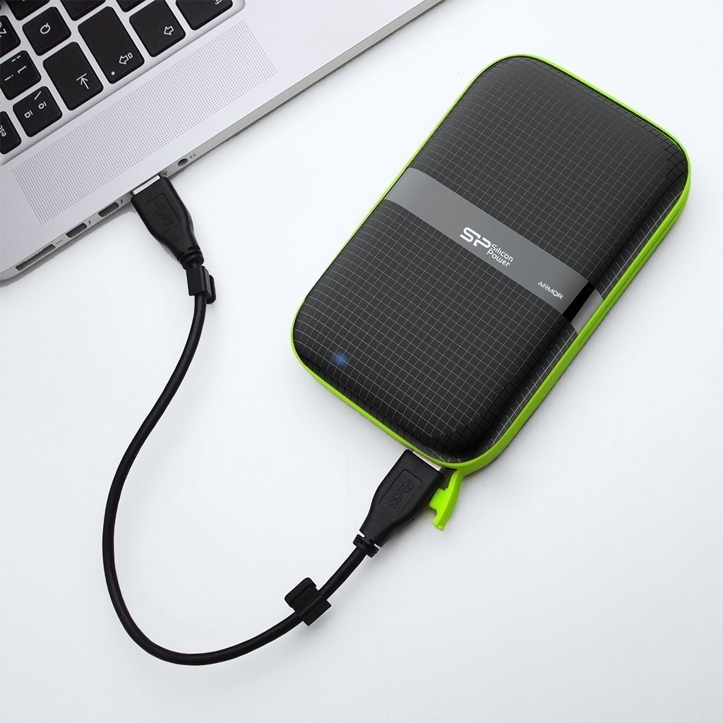 Vanjski tvrdi disk Silicon Power Armor A60 4000 GB (crno-zeleni)-1