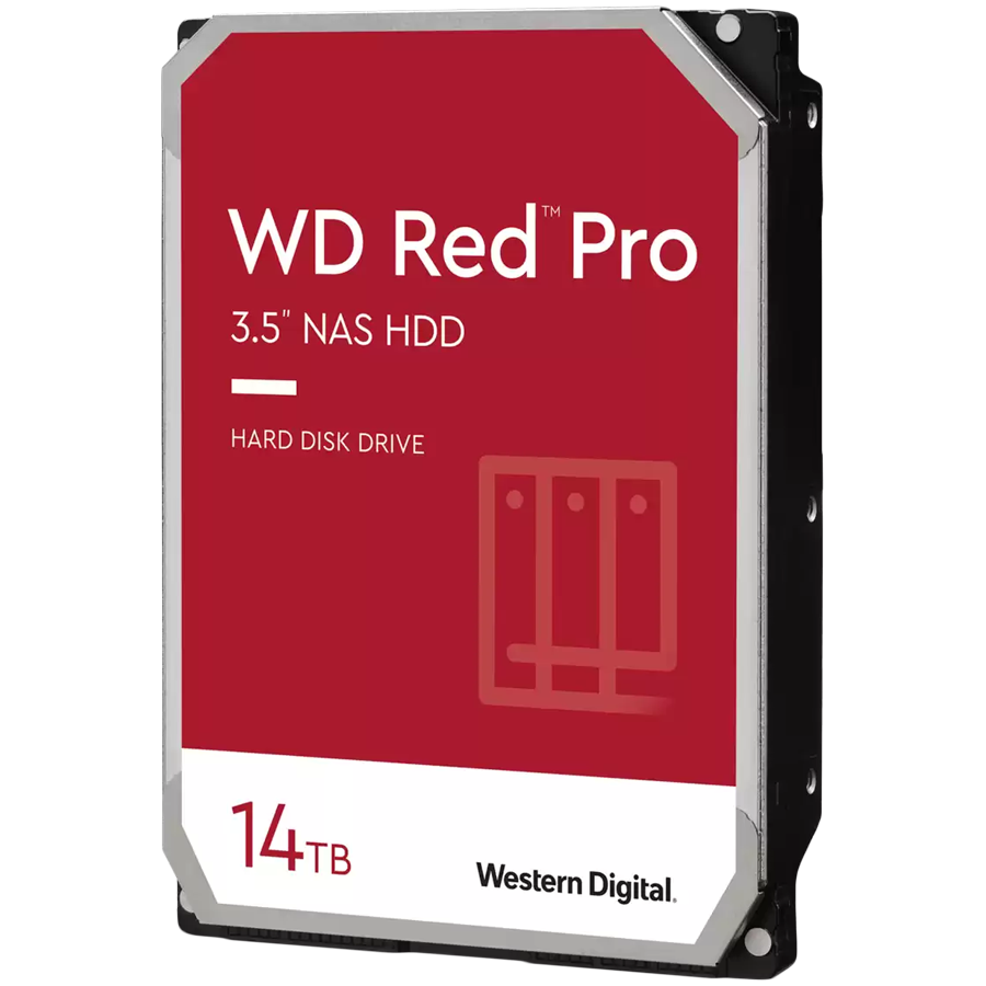 Unutarnji tvrdi disk WESTERN DIGITAL Red WD142KFGX (3.5", 14 TB, Serial ATA III)-5