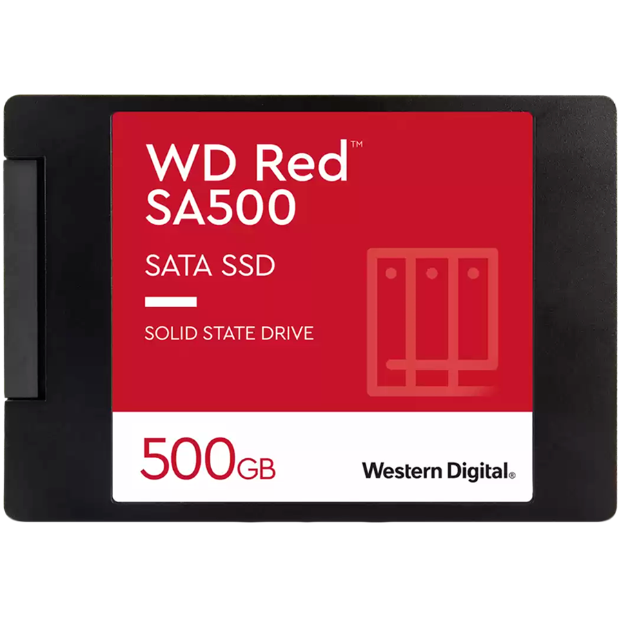 Tvrdi disk interni SSD WESTERN DIGITAL Red SA500 2.5", 500 GB, Serial ATA III, 3D NAND-8