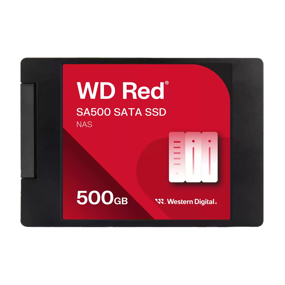 Tvrdi disk interni SSD WESTERN DIGITAL Red SA500 2.5", 500 GB, Serial ATA III, 3D NAND