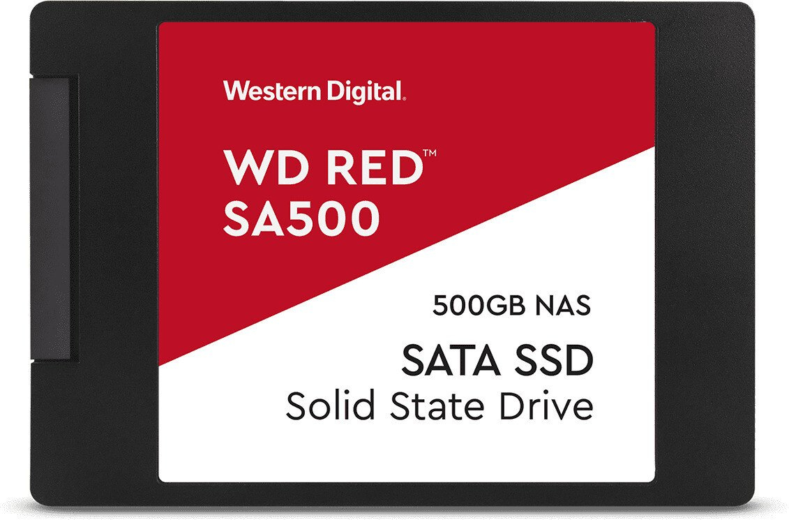 Tvrdi disk interni SSD WESTERN DIGITAL Red SA500 2.5", 500 GB, Serial ATA III, 3D NAND-6