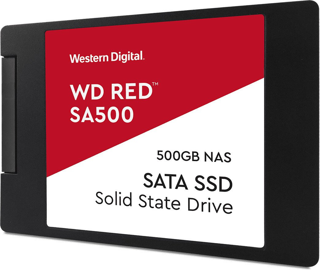 Tvrdi disk interni SSD WESTERN DIGITAL Red SA500 2.5", 500 GB, Serial ATA III, 3D NAND-4