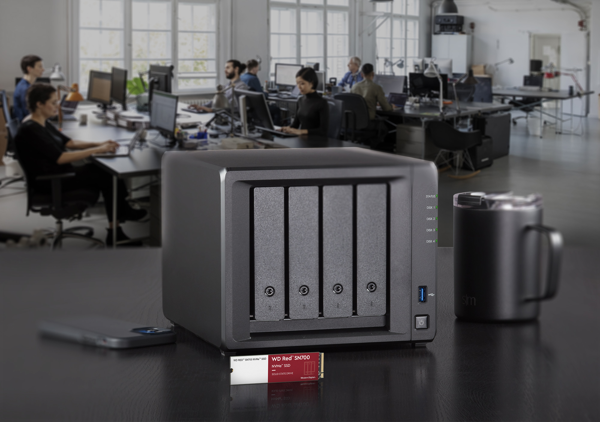 Tvrdi disk interni SSD WESTERN DIGITAL Red SN700 M.2 1000 GB, PCI Express 3.0 NVMe-4
