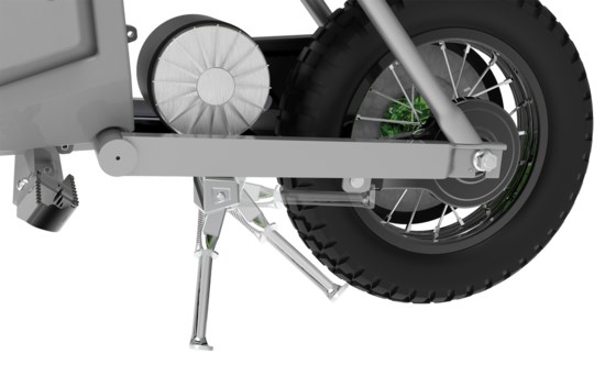 Električni skuter RAZOR Dirt Rocket SX350 McGrath 22 km/h crna, zelena, siva, bijela-10