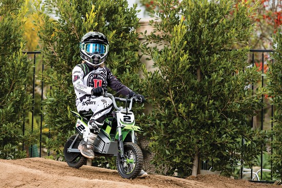 Električni skuter RAZOR Dirt Rocket SX350 McGrath 22 km/h crna, zelena, siva, bijela-2