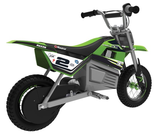 Električni skuter RAZOR Dirt Rocket SX350 McGrath 22 km/h crna, zelena, siva, bijela-12