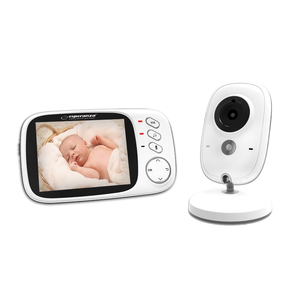 LCD Baby Monitor ESPERANZA EHM002 (3.2") bijeli-0
