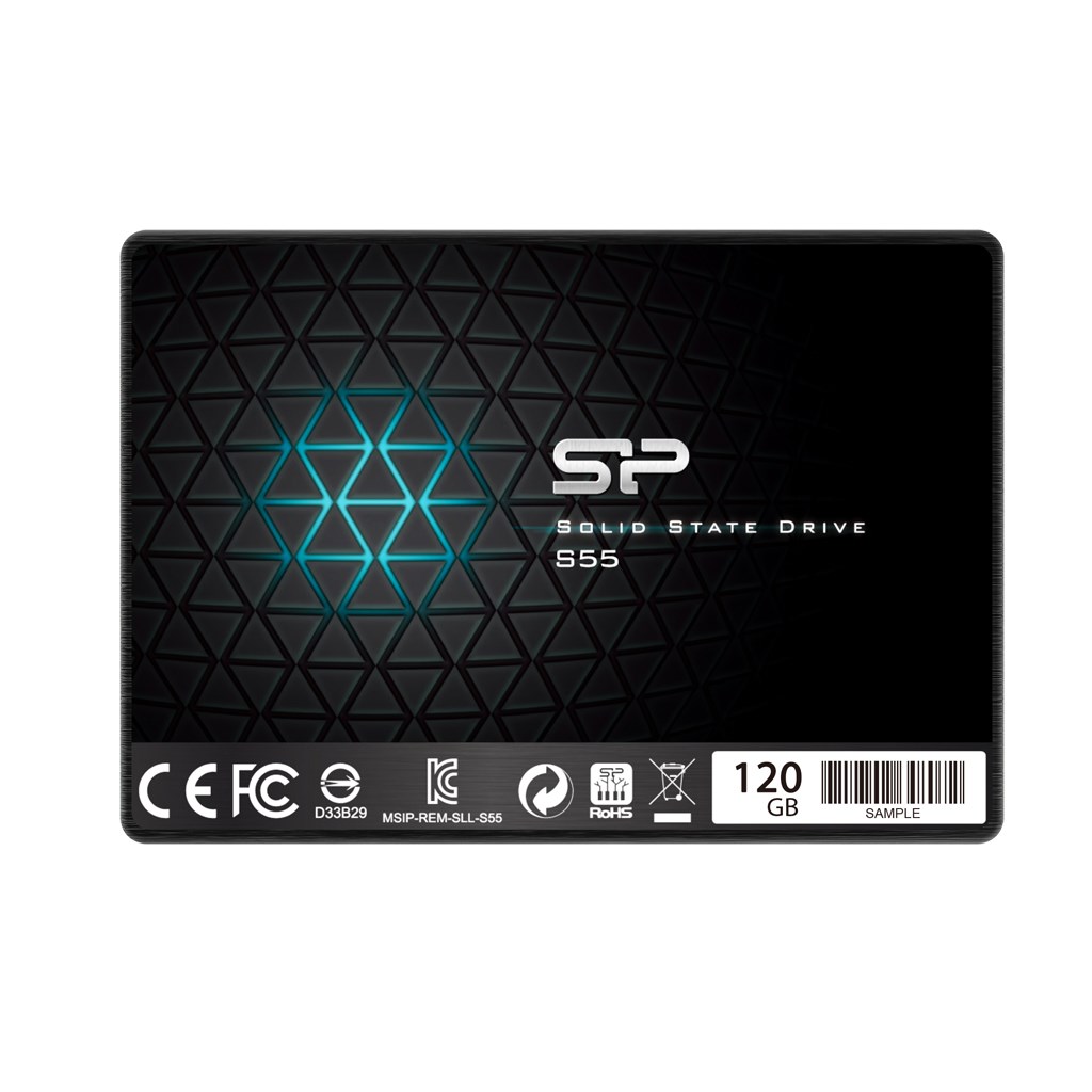 Memorija SILICON POWER Slim S55 TLC 2,5" 120 GB Serial ATA III-0