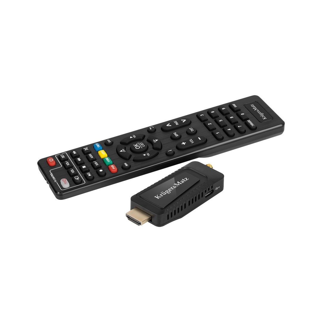 Mini tuner KRUGER & MATZ DVB-T2 H.265 HEVC KM9999-4