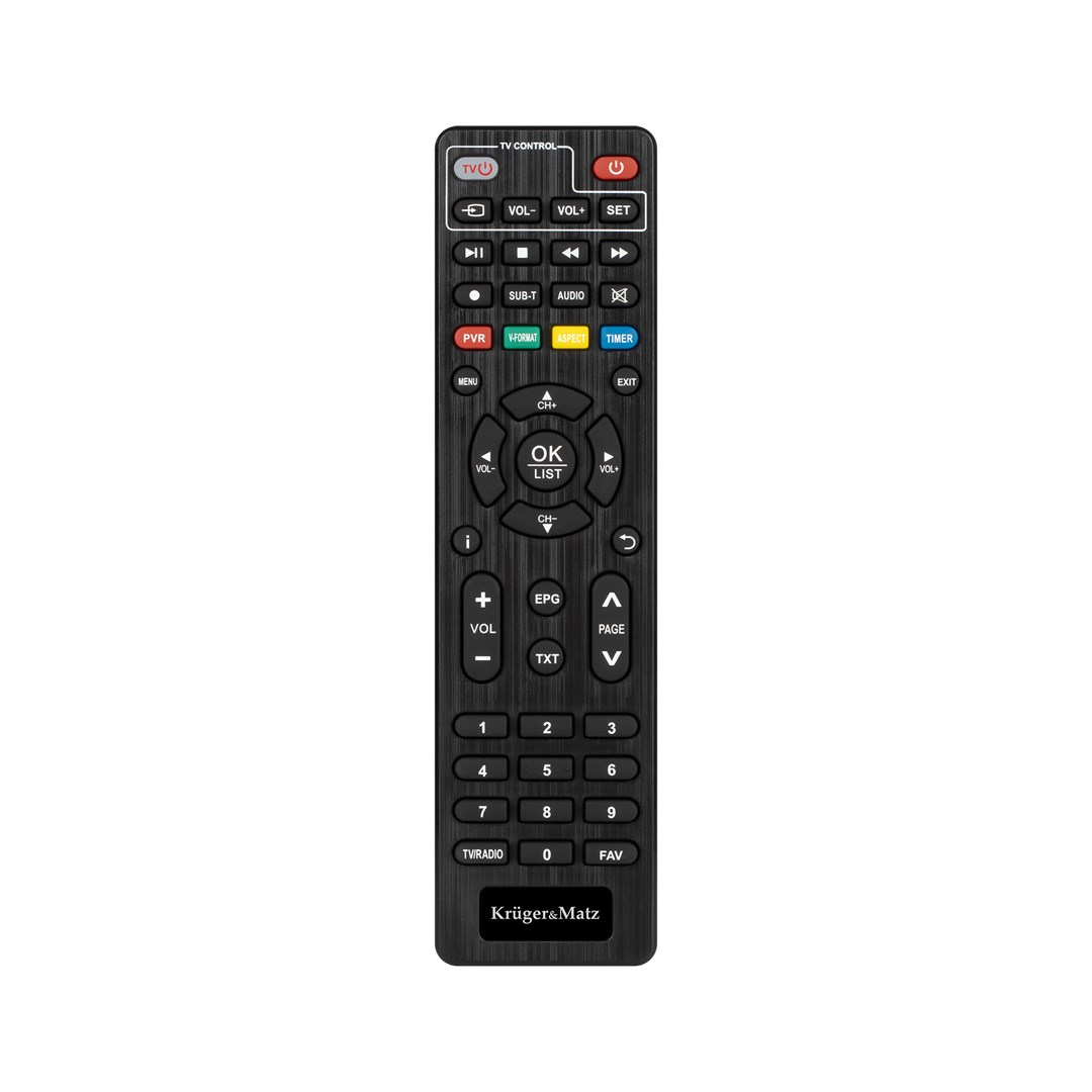 Mini tuner KRUGER & MATZ DVB-T2 H.265 HEVC KM9999-3