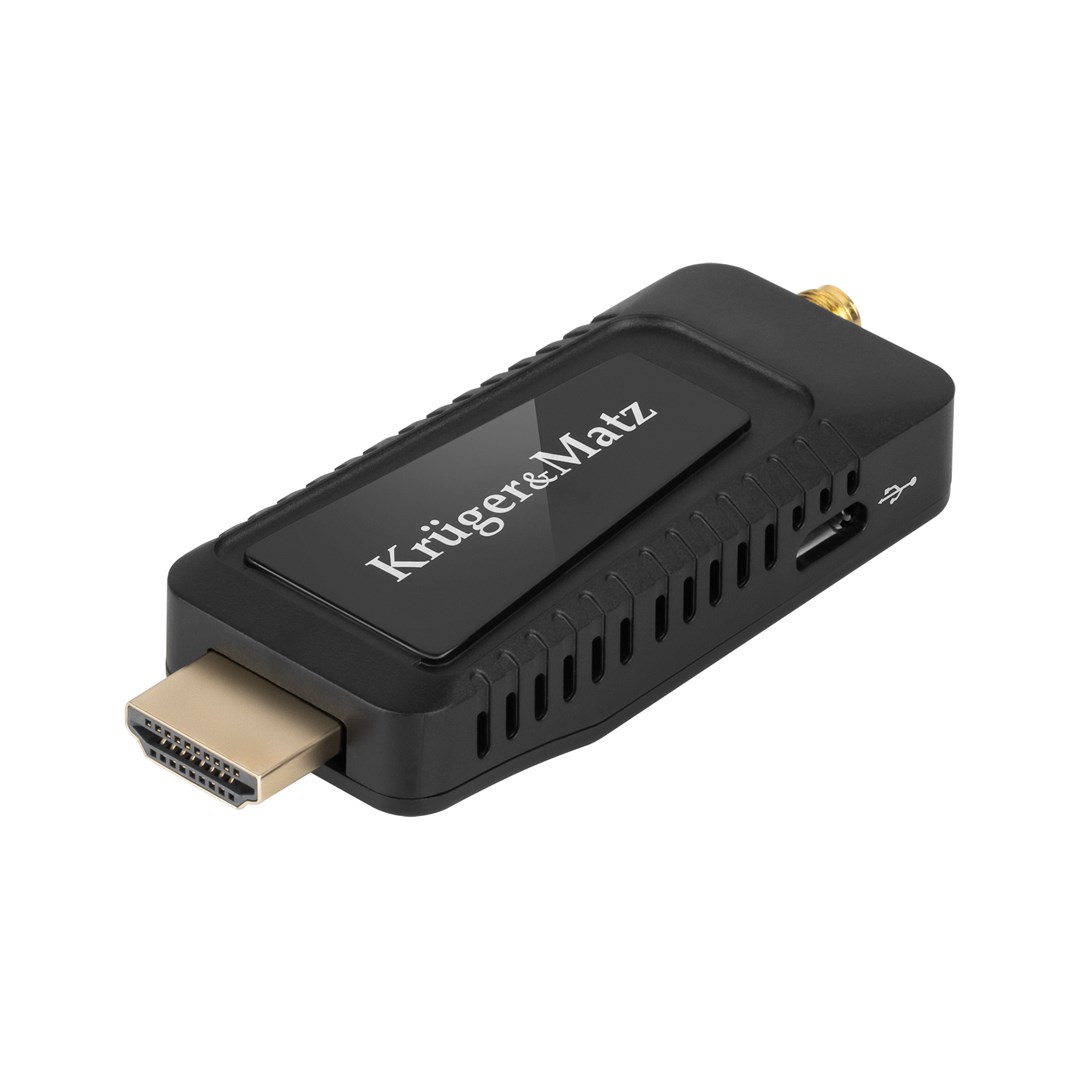 Mini tuner KRUGER & MATZ DVB-T2 H.265 HEVC KM9999-6
