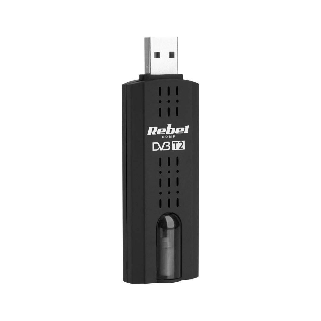 Rebel Comp Tuner DVB-T2,DVB-C,DVB-T H.265 HEVC USB-1