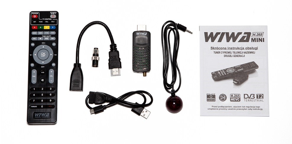 Tuner DVB-T/T2 WIWA H.265 MINI-3