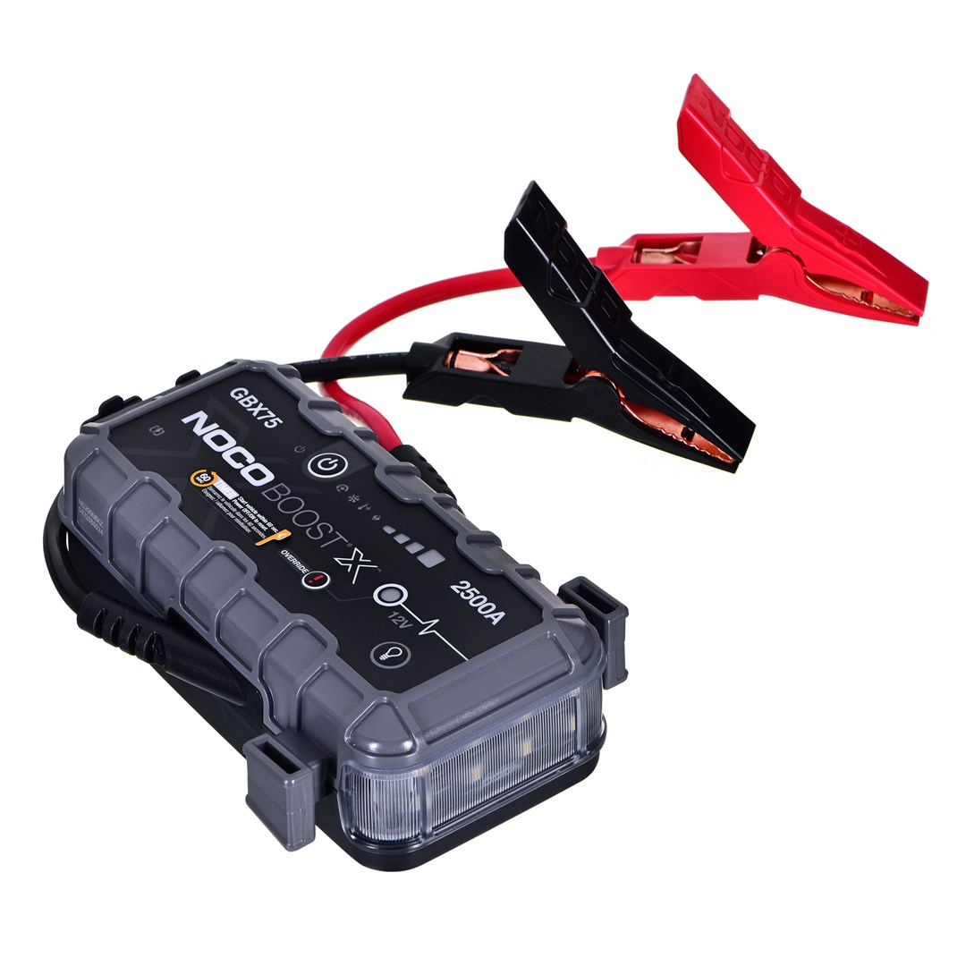 Prijenosni starter NOCO Boost X GBX75 (2500A, 12V, do 8.5L benzin / 6.5L dizel, USB-C 60W, LED 400lm)