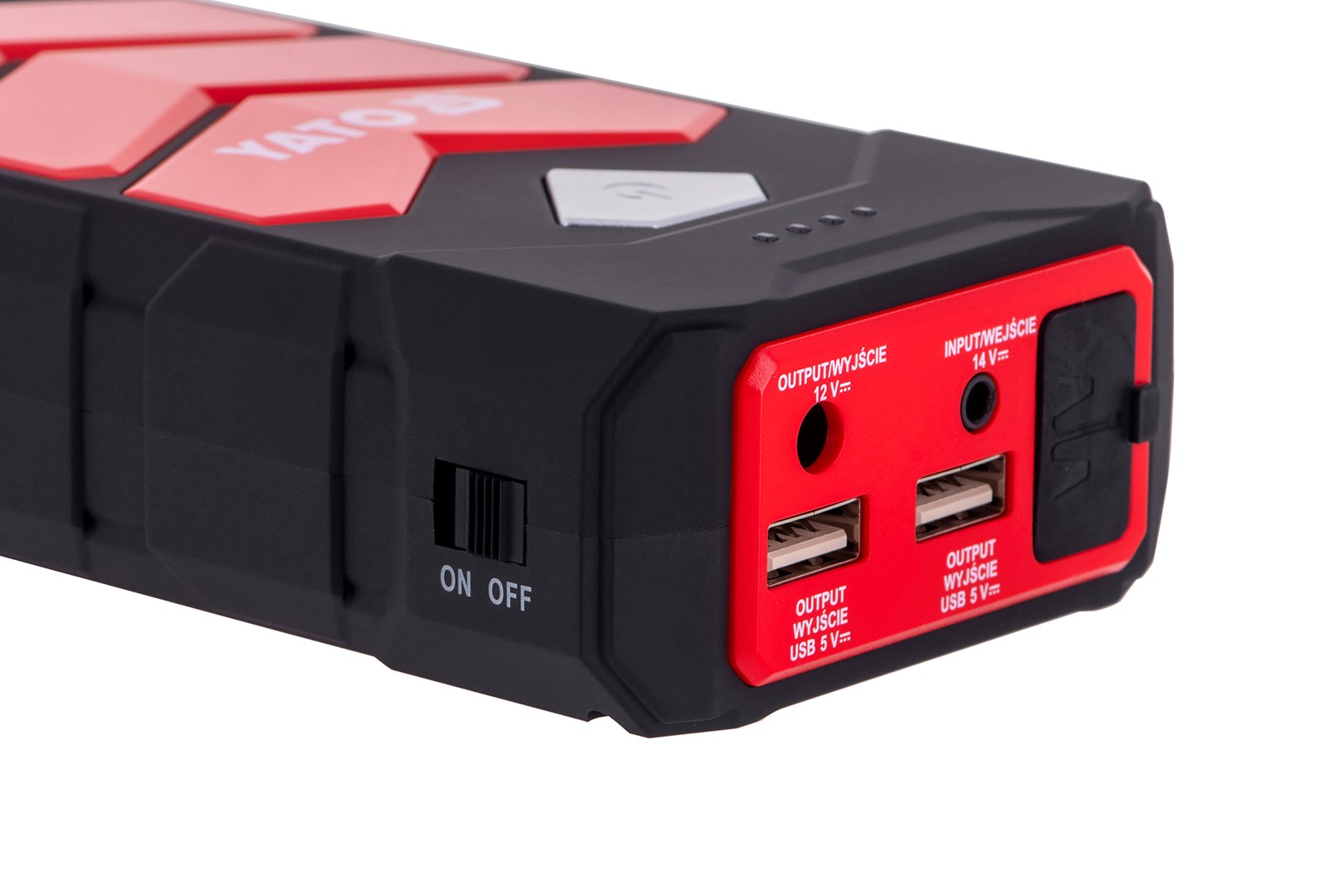 Powerbank i starter YATO YT-83081 (9000 mAh, 200A/400A, 2x USB, LED svjetiljka)-13