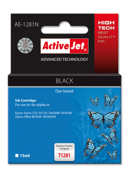 Tinta ActiveJet Epson T1281 (crna)-0