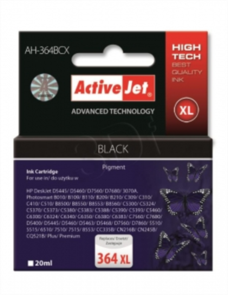Tinta ActiveJet HP CN684 364XL (crna)