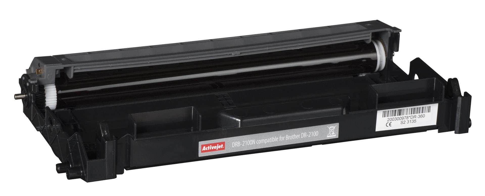 Bubanj ACTIVEJET DRB-2100N (zamjena za Brother DR-2100, supreme, 12000 stranica) crni-2