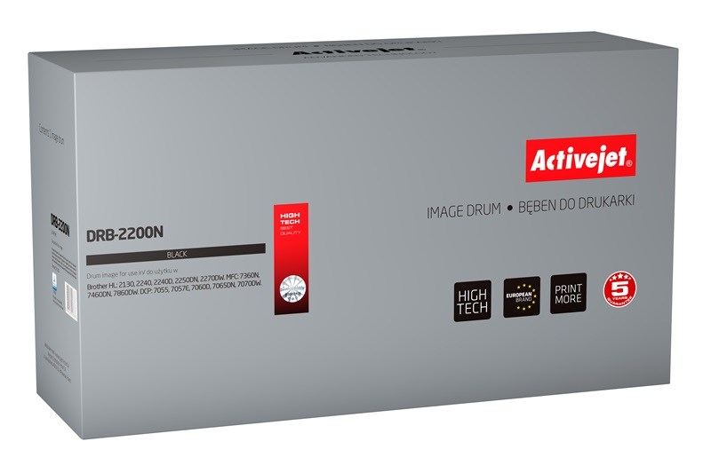 Bubanj ACTIVEJET DRB-2200N (zamjena za Brother DR-2200, supreme, 12000 stranica) crni-0