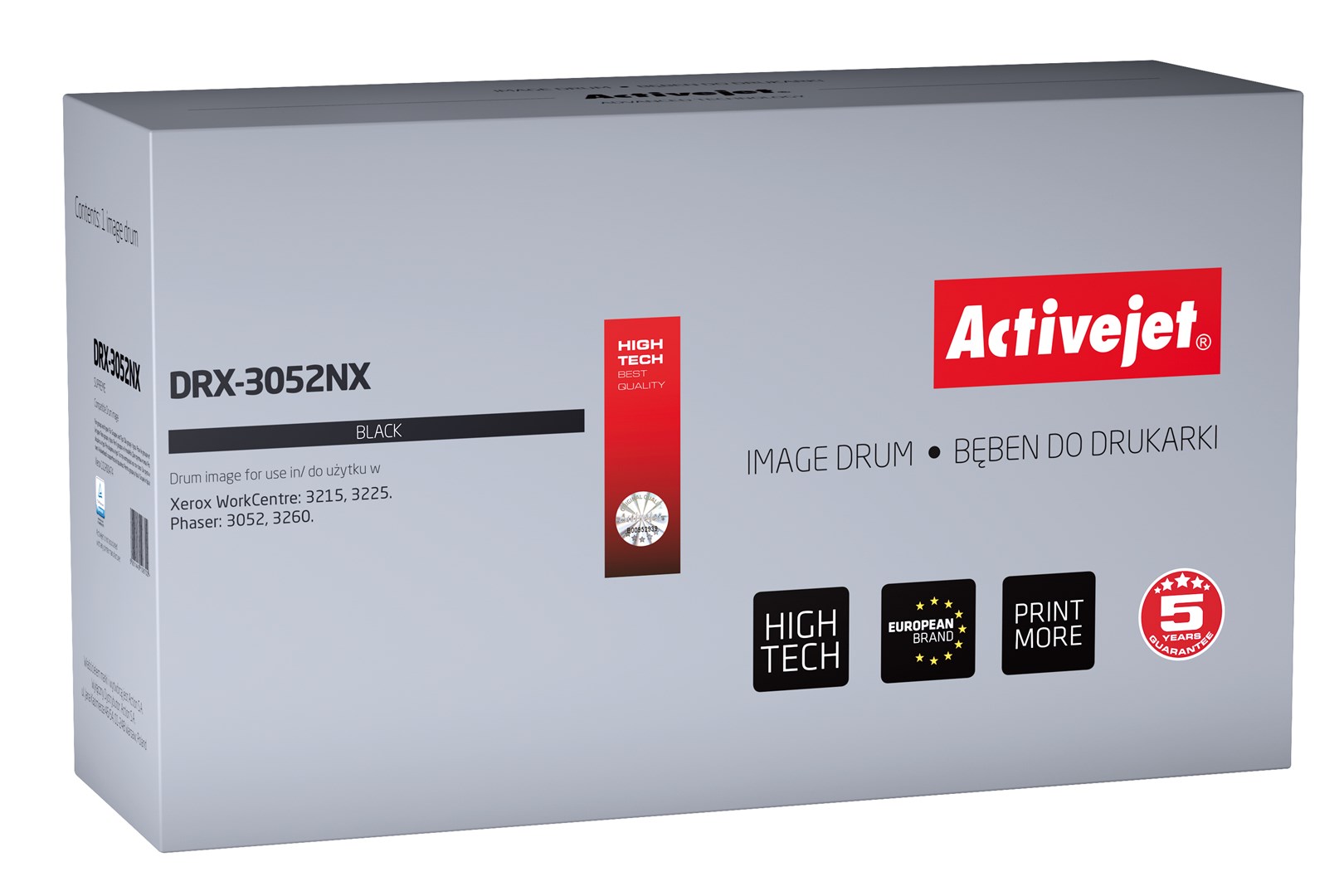 Bubanj za pisač ACTIVEJET DRX-3052NX (zamjena za Xerox 101R00474, supreme, 10000 stranica) crni-0