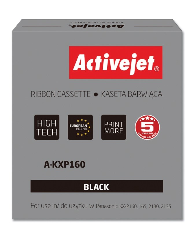 Traka s tintom Activejet A-KXP160 (zamjena za Panasonic KXP160, supreme, 3.000.000 znakova) crna-0