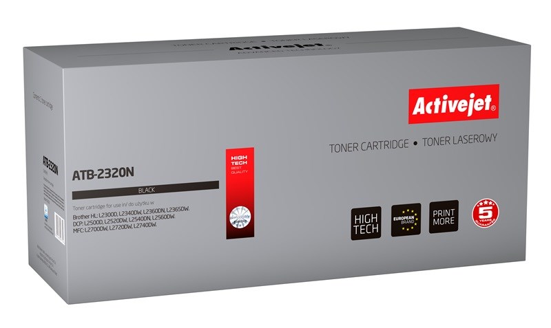 Toner Activejet ATB-2320N (zamjena za Brother TN-2320, supreme, 2600 stranica) crni-0