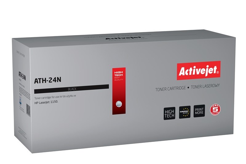 Activejet ATH-24N toner (replacement for HP 24A Q2624A; Supreme; 3000 pages; crna)