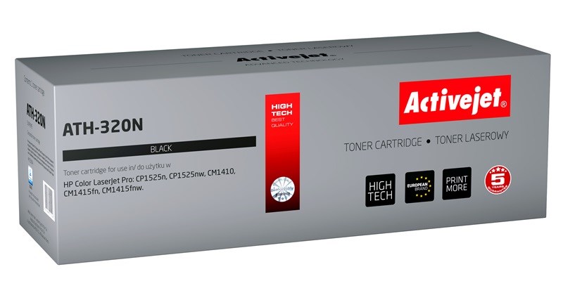 Toner ACTIVEJET ATH-320N (zamjena za HP 128A CE320A, supreme, 10000 stranica) crni-0