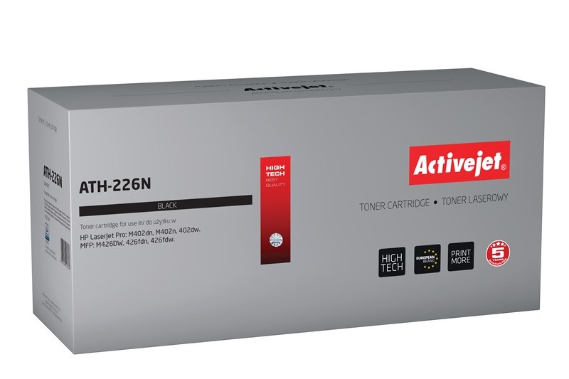 Toner ACTIVEJET ATH-226N (zamjena za HP 226A CF226A, supreme, 3100 stranica) crni-0