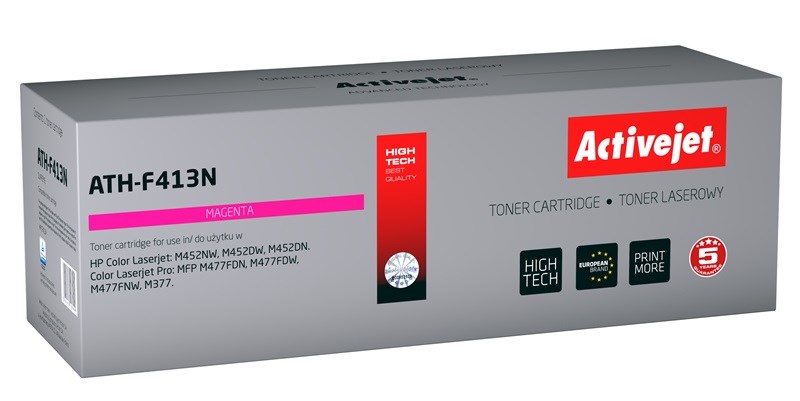 Toner ACTIVEJET ATH-F413N (zamjena za HP 410A CF413A, supreme, 2300 stranica) magenta-0