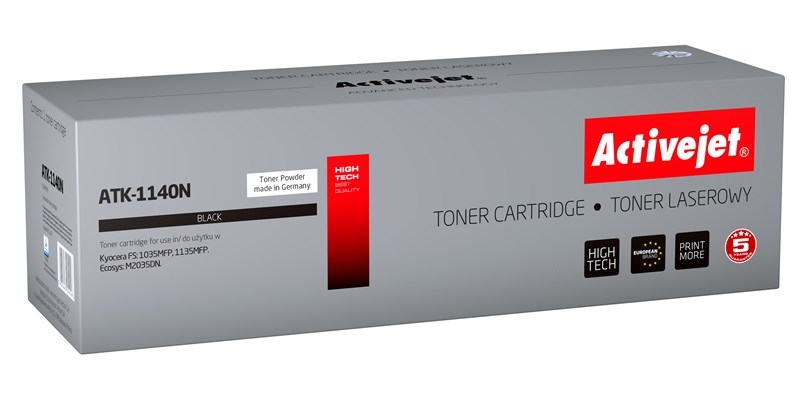 Toner ACTIVEJET ATK-1140N (zamjena za Kyocera TK-1140, supreme, 7200 stranica) crni-0