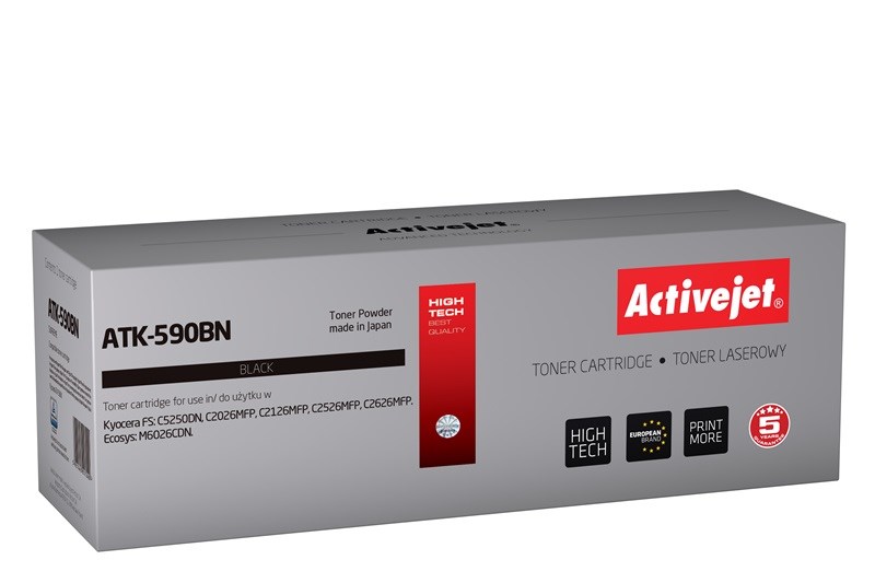 Toner ACTIVEJET ATK-590BN (zamjena za Kyocera TK-590K, supreme, 7000 stranica) crni-0