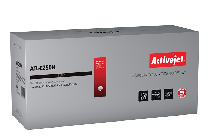 Toner ACTIVEJET ATL-E250N (zamjena za Lexmark E250A11E, supreme, 3500 stranica) crni-0
