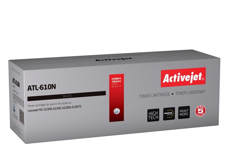 Toner za Lexmark printer ACTIVEJET ATL-610N (zamjena za Lexmark 50F2U00, supreme, 20000 stranica) crni
