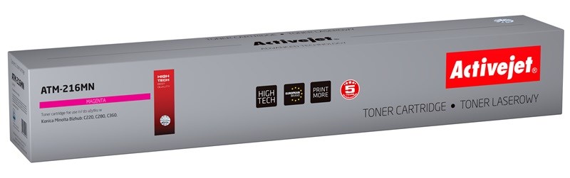 Toner ACTIVEJET ATM-216MN (zamjenski za Konica Minolta TN216M, magenta, 26000 str.)