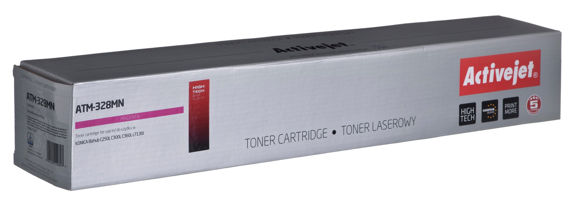 Toner ACTIVEJET ATM-328MN za Konica Minolta (zamjena za Konica Minolta TN328M, supreme, 28000 stranica) ljubičasti-0
