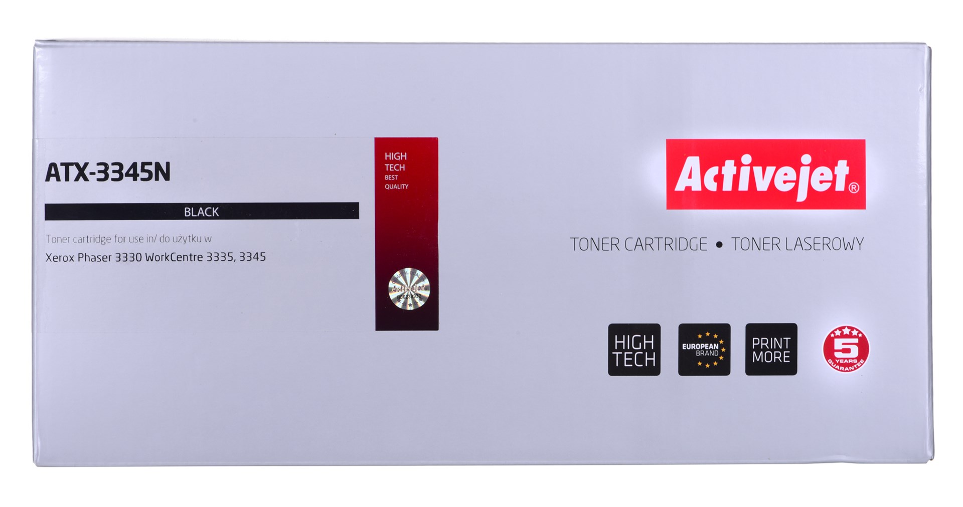 Toner ACTIVEJET ATX-3345N (zamjena za Xerox 106R03773, Supreme, 3000 stranica) crna-0