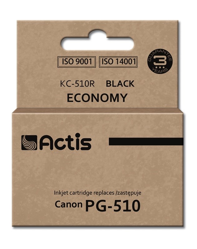 Tinta ACTIS KC-510R (zamjena za Canon PG-510, standardna, 12 ml) crna