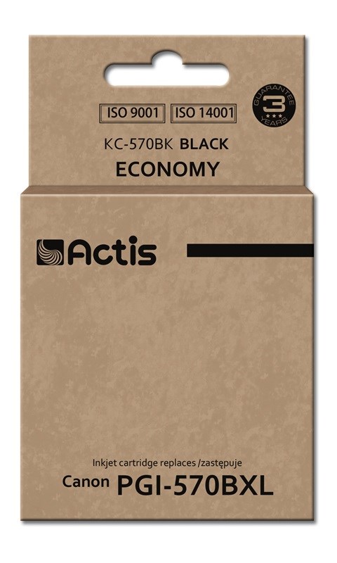Toner ACTIS KC-570Bk (zamjena za Canon PGI-570Bk, standardna, 22 ml) crni-0