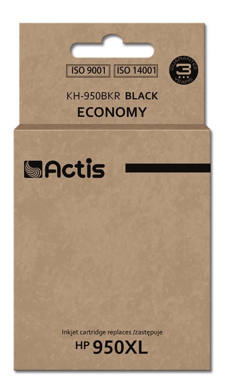 Tinta (ACTIS, KH-950BKR, zamjena za HP 950XL CN045AE, standardna, 80 ml crna)-0