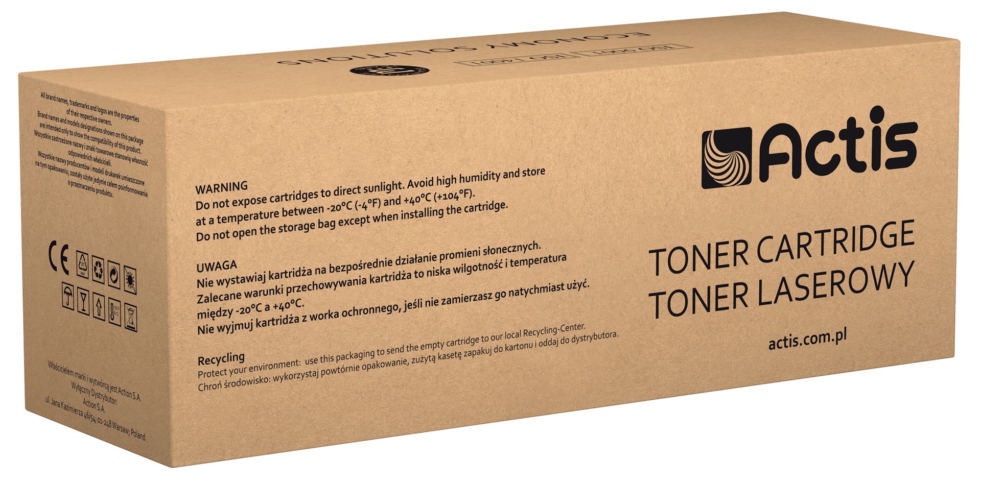 Toner ACTIS TB-3430A (zamjena za Brother TN-3430, standardna, 3000 stranica) crni